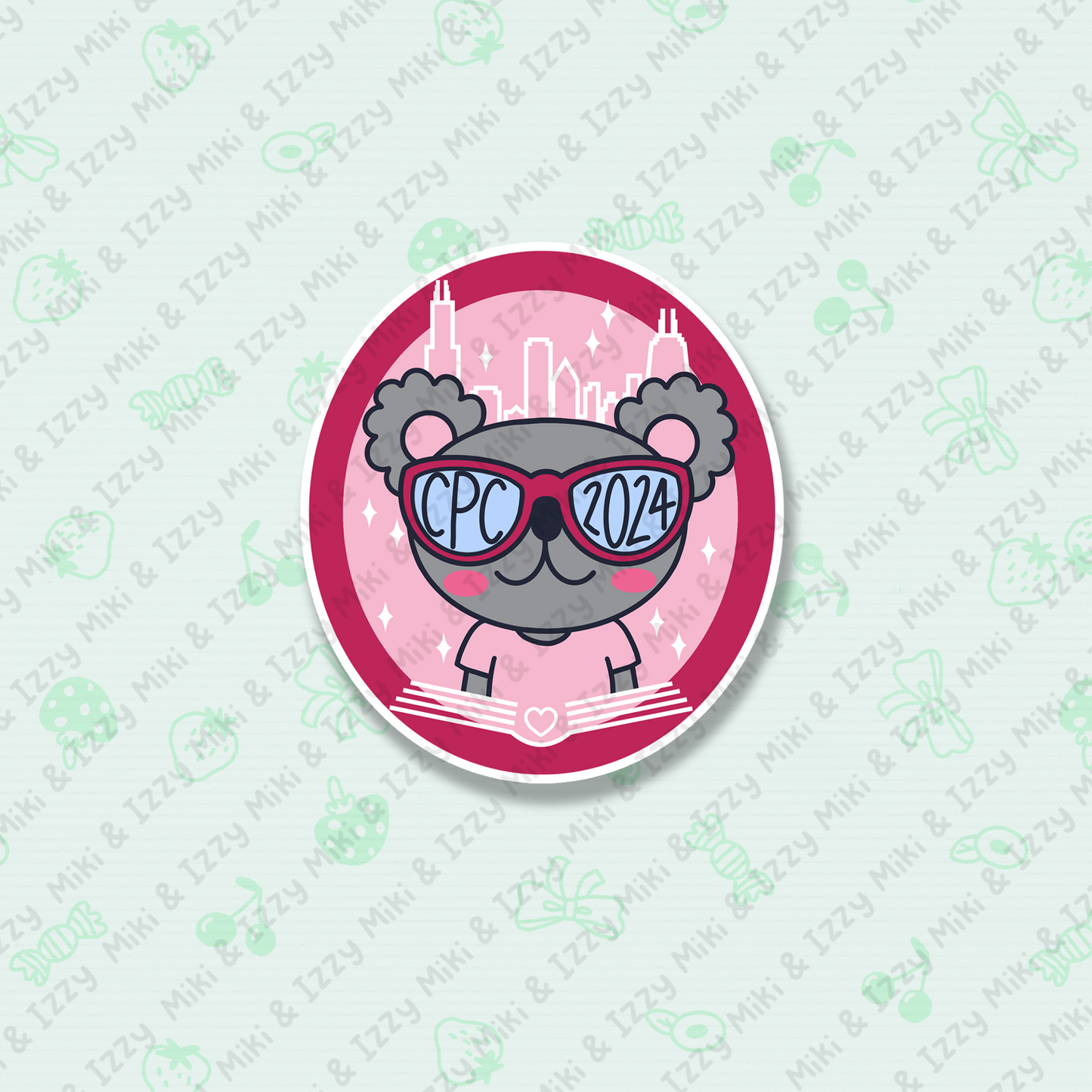 CPC 2024 Koala Vinyl Sticker