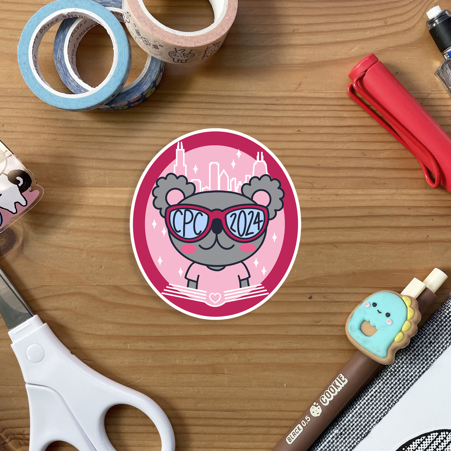 CPC 2024 Koala Vinyl Sticker