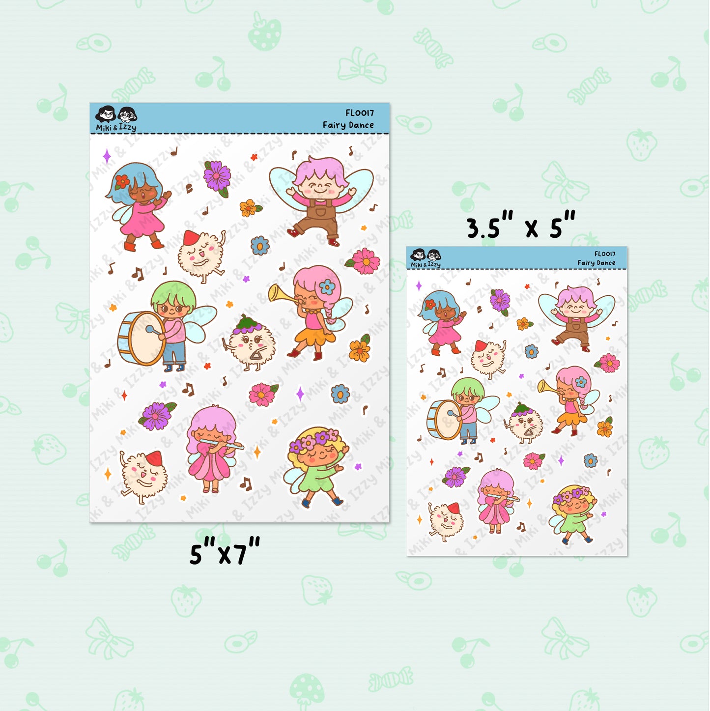 Fairy Dance Sticker Sheet