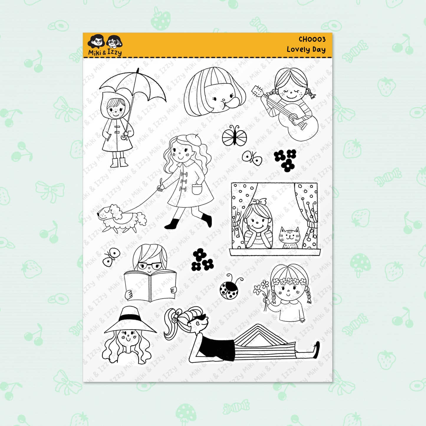 Lovely Day Sticker Sheet