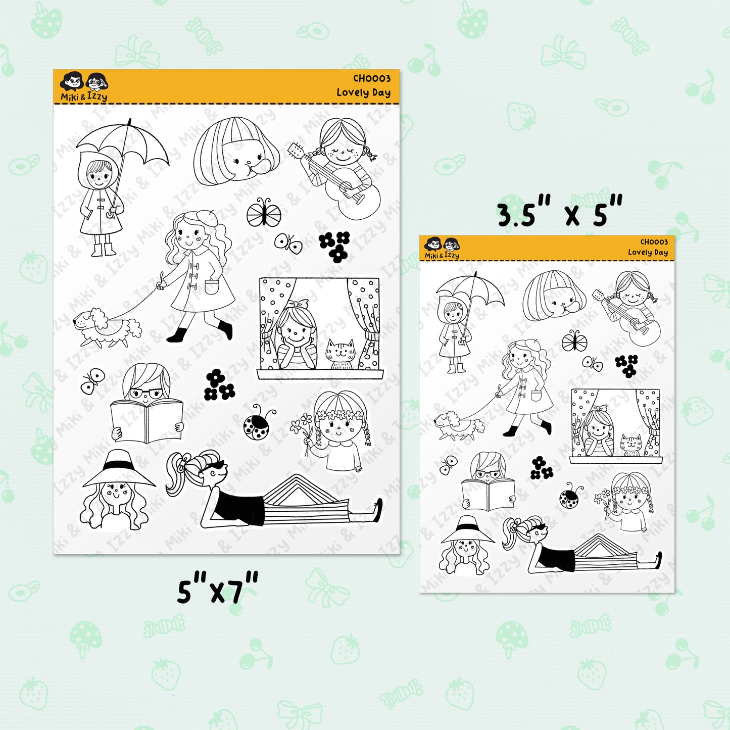 Lovely Day Sticker Sheet