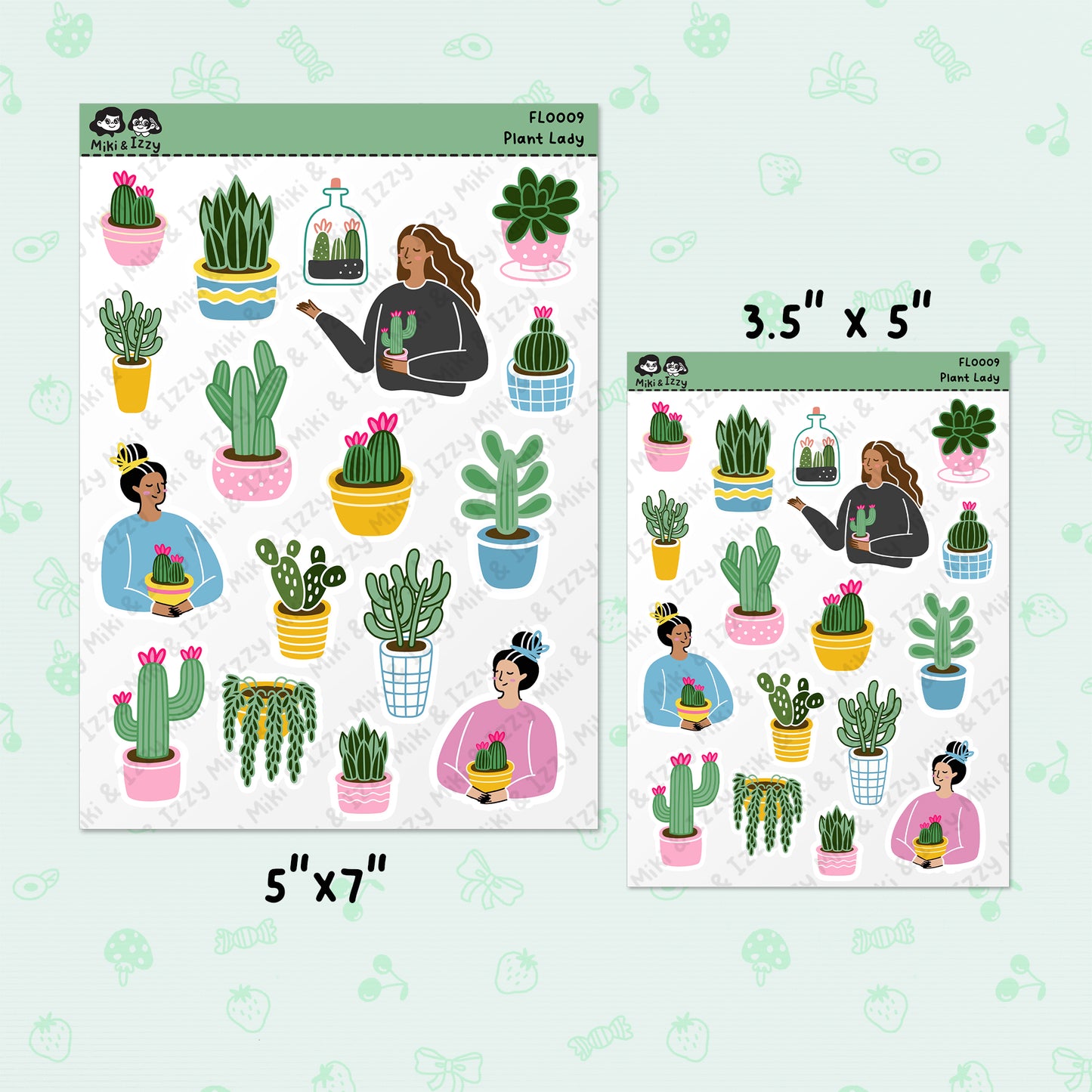 Plant Lady Sticker Sheet