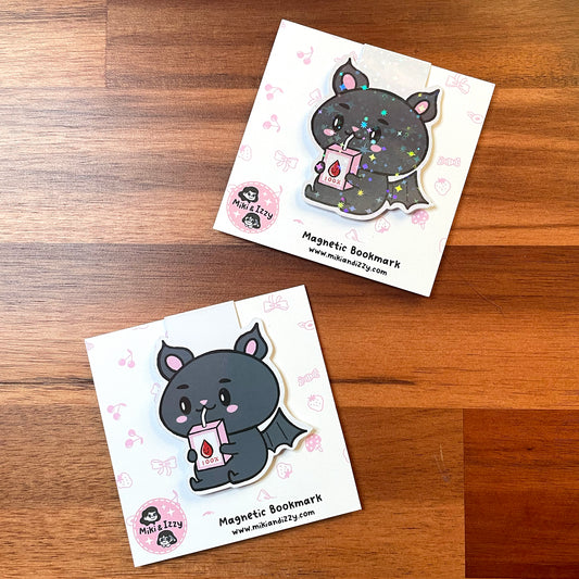 Baby Bat Magnetic Bookmark