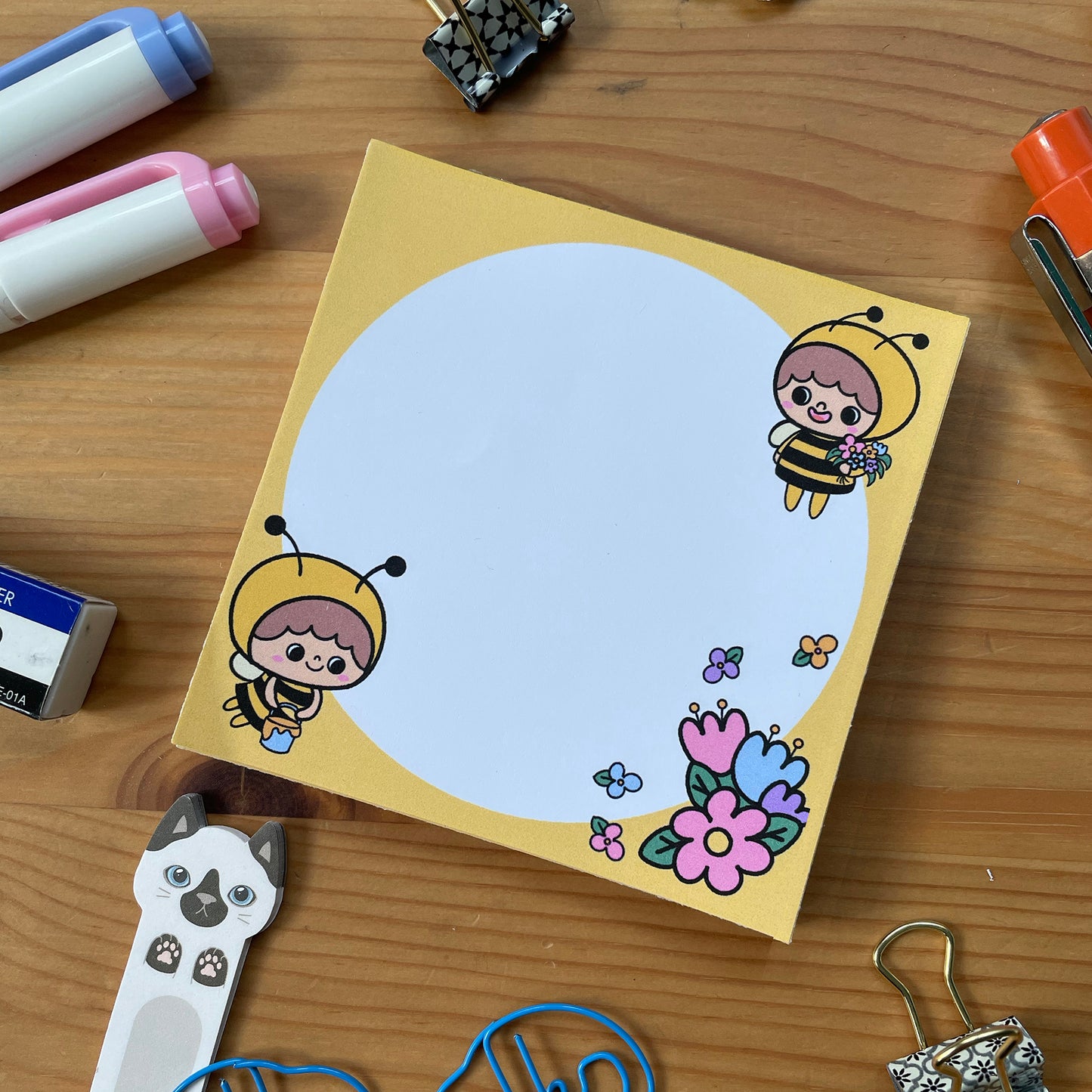 Bee Girl Notepad