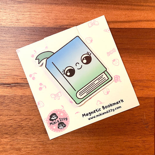 Blue Book Magnetic Bookmark