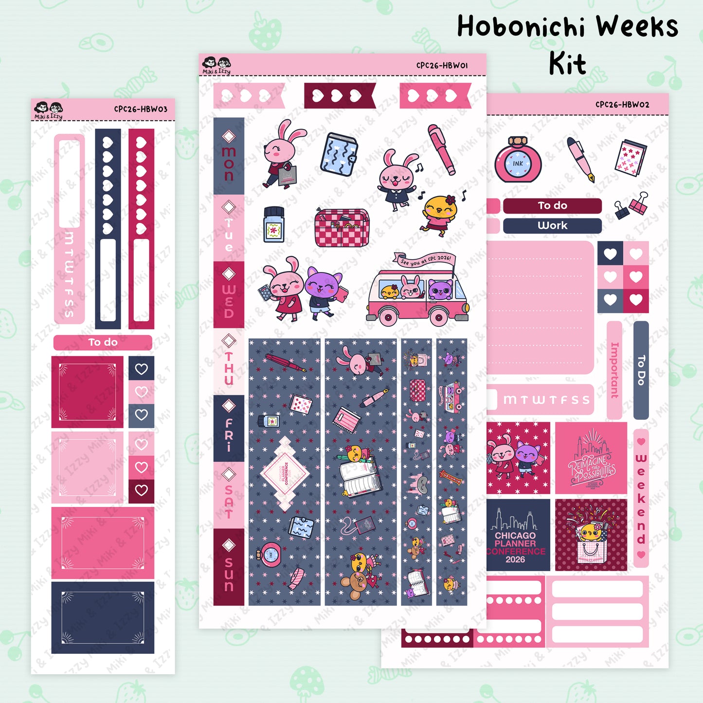Chicago Planner Conference 2026 Hobonichi Weeks Kit