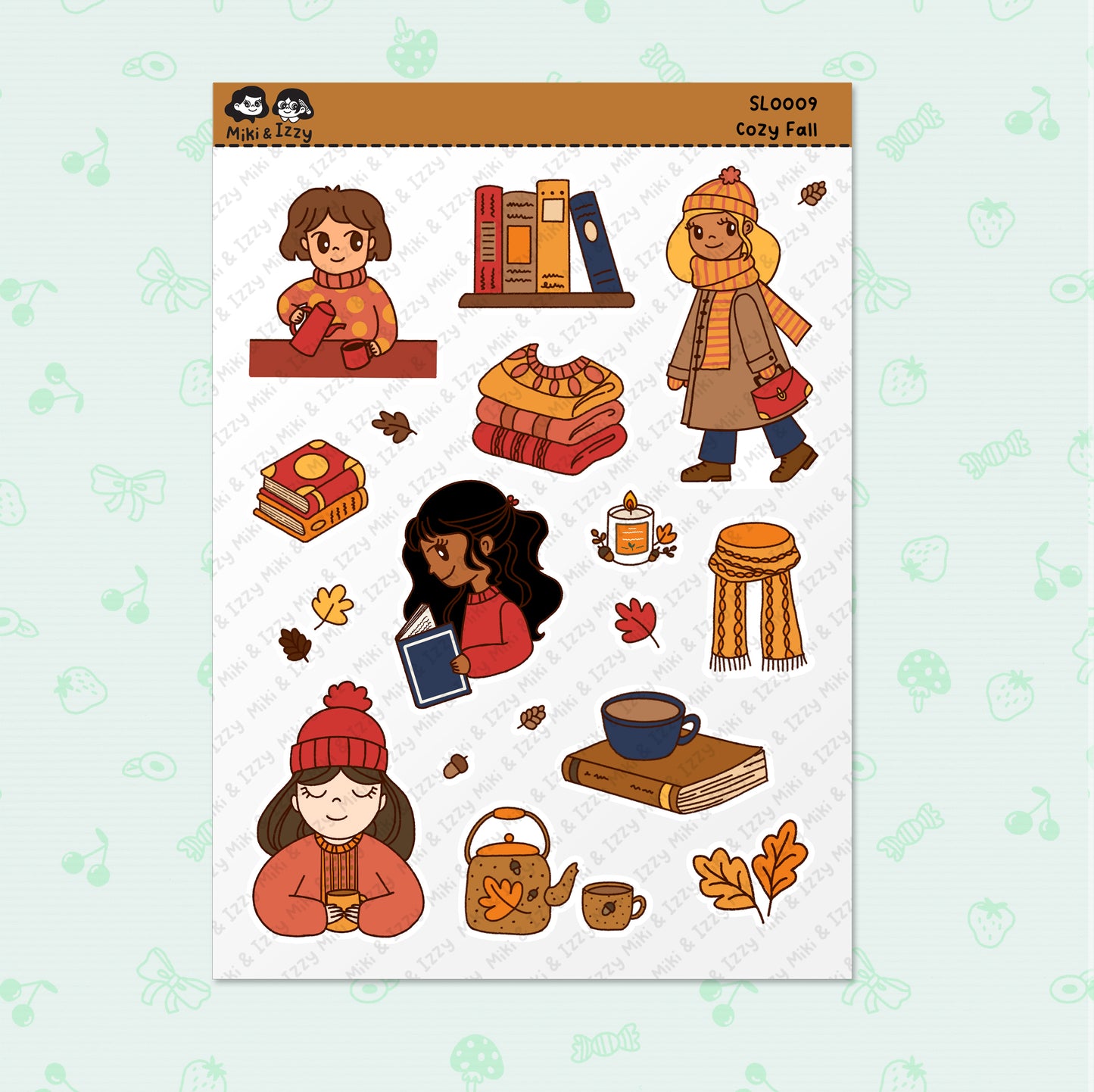 Cozy Fall Sticker Sheet