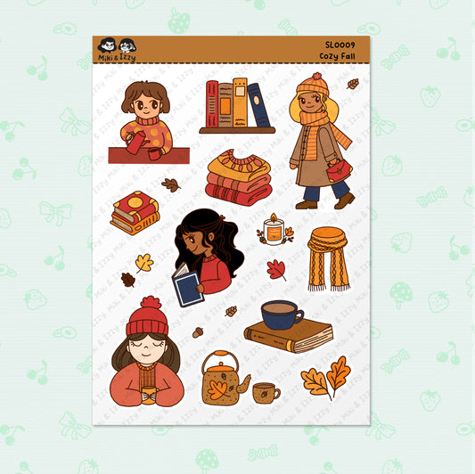Cozy Fall Sticker Sheet
