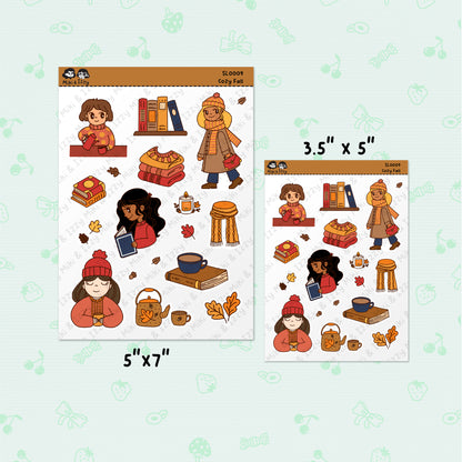 Cozy Fall Sticker Sheet