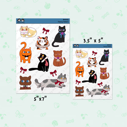 Fancy Collars Sticker Sheet