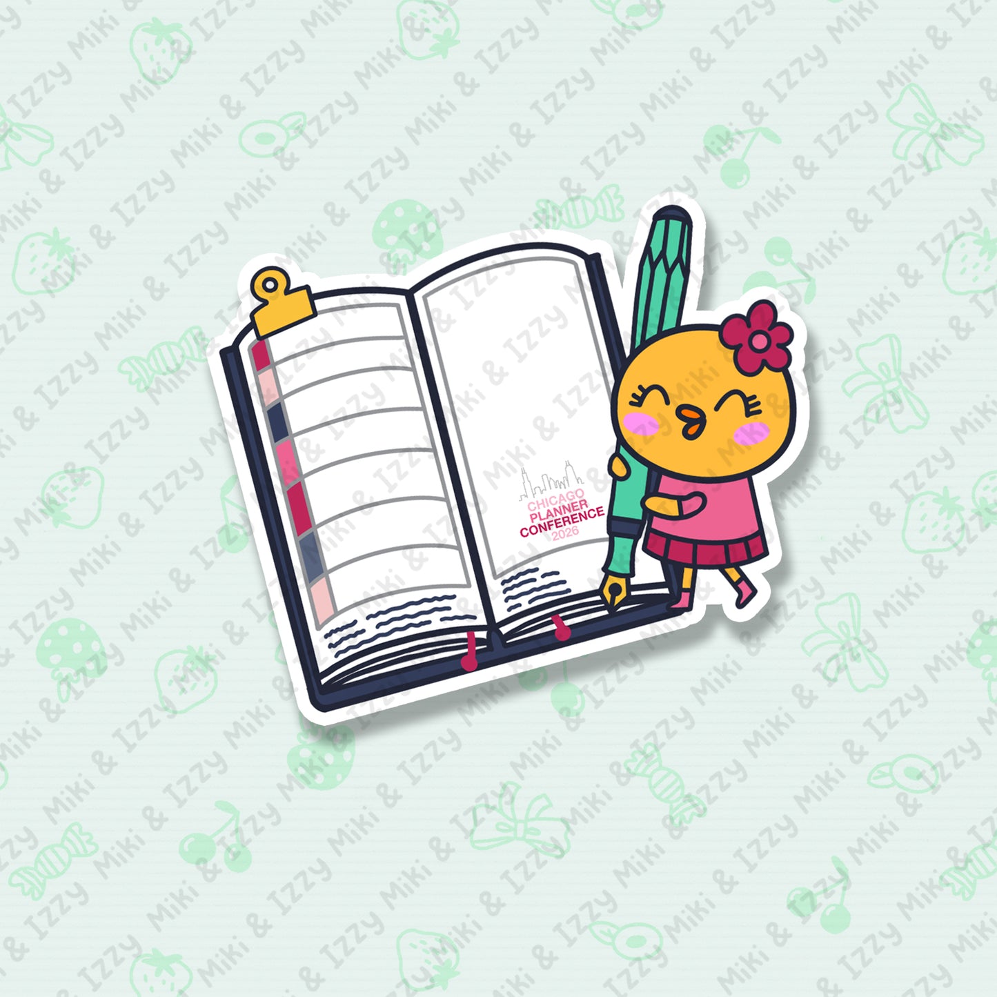CPC 2026 Vinyl Sticker - Birdie