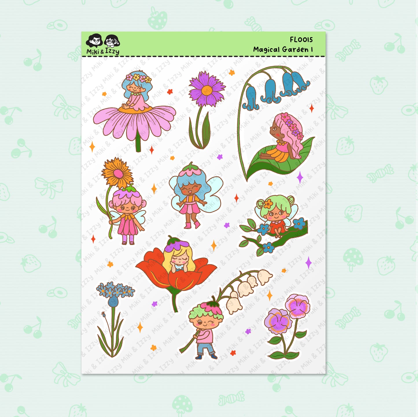 Magical Garden 1 Sticker Sheet
