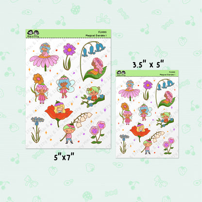 Magical Garden 1 Sticker Sheet