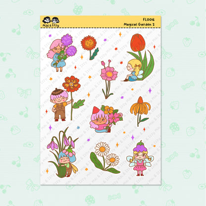 Magical Garden 2 Sticker Sheet