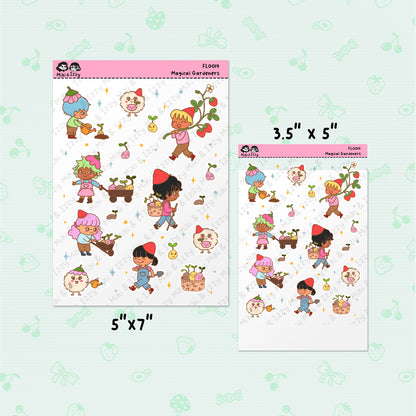 Magical Gardeners Sticker Sheet