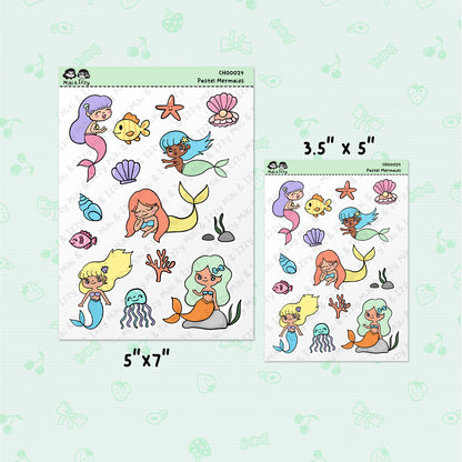 Mermaids Sticker Sheet
