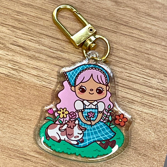 Milkmaid Keychain