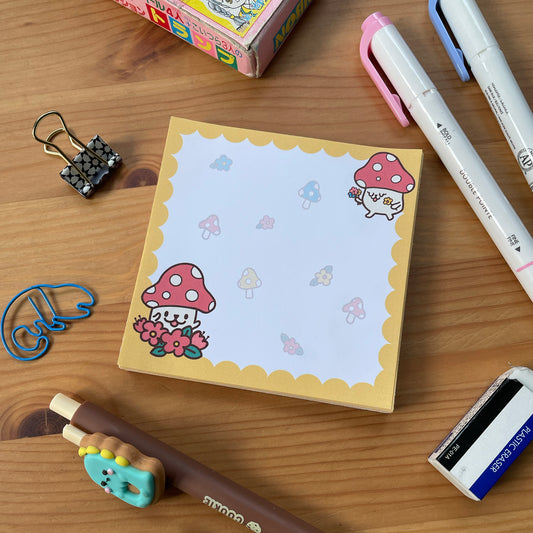 Happy Mushroom Notepad