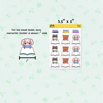 Notes Sticker Sheet