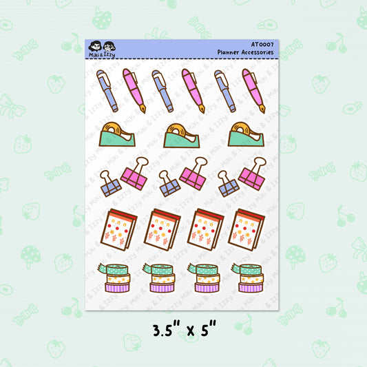 Planner Accessories Sticker Sheet