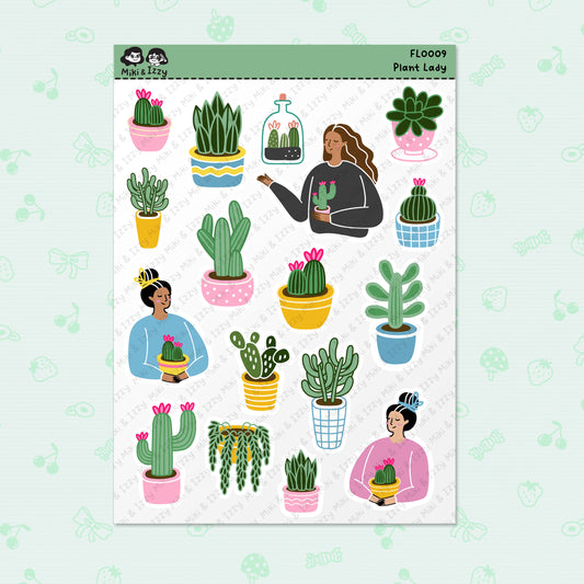 Plant Lady Sticker Sheet