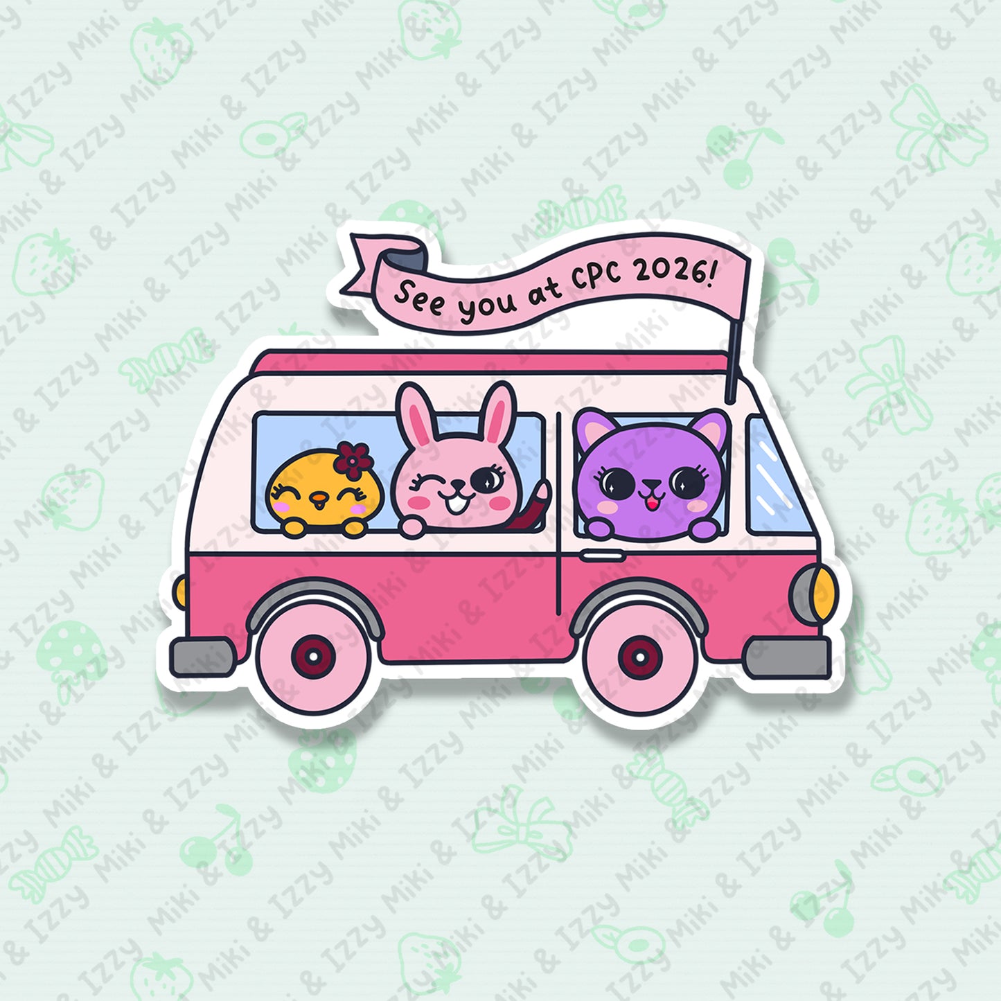 CPC 2026 Vinyl Sticker - See You at CPC!