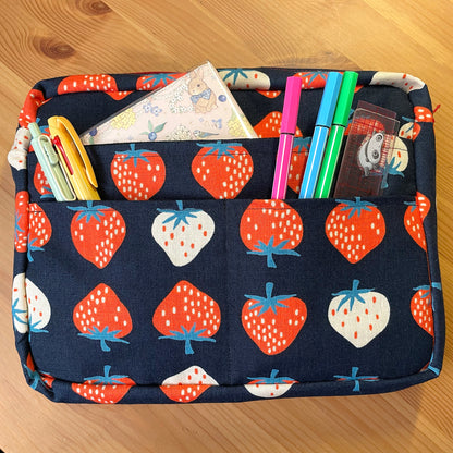 Strawberries Journal/Planner Pouch