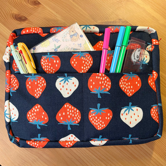 Strawberries Journal/Planner Pouch