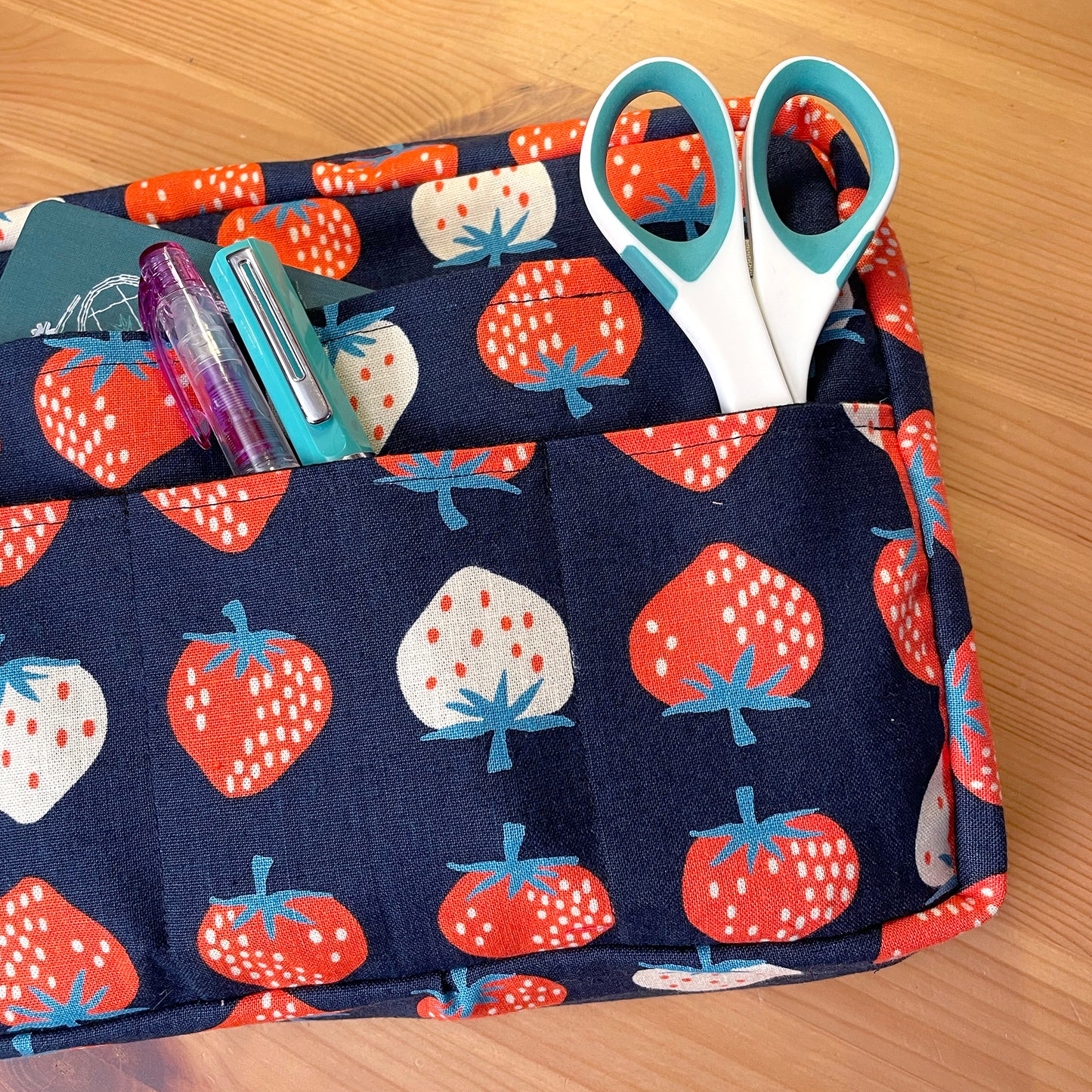 Strawberries Journal/Planner Pouch