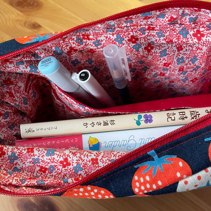 Strawberries Journal/Planner Pouch
